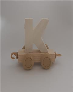 حروف چوبی قطاری 7*5 (K)